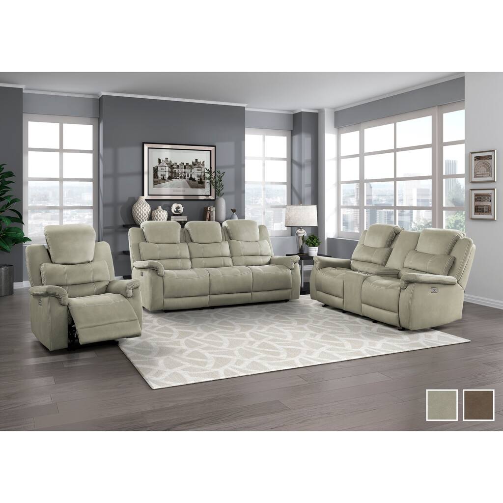 Rosnay 3-Piece Power Reclining Living Room Set