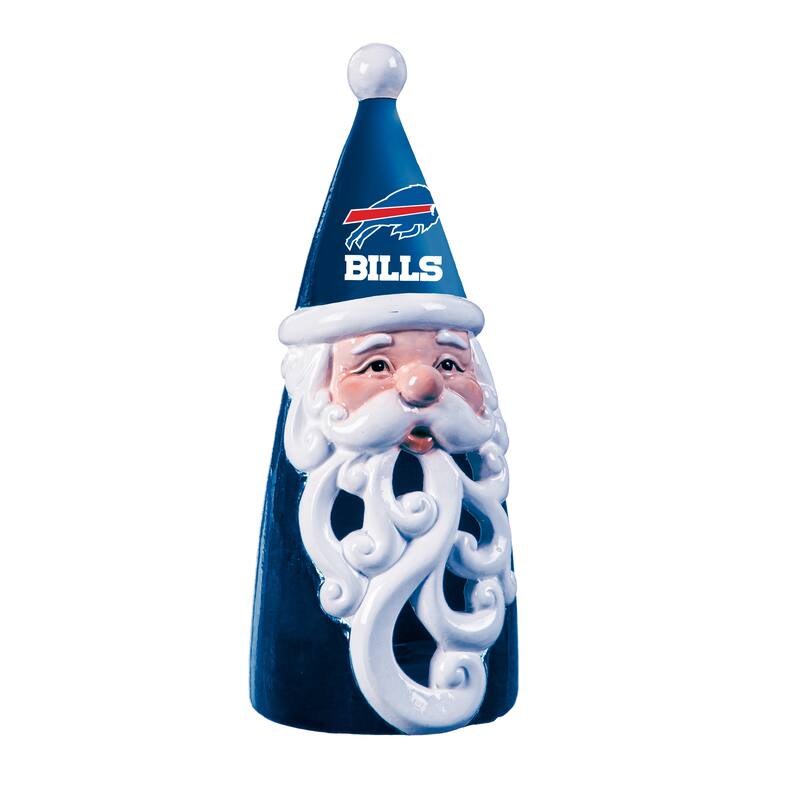 Buffalo Bills Santa LED Garden Statuary, 8"