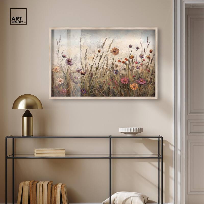 Vintage Blooms II Shadowbox by Art Remedy