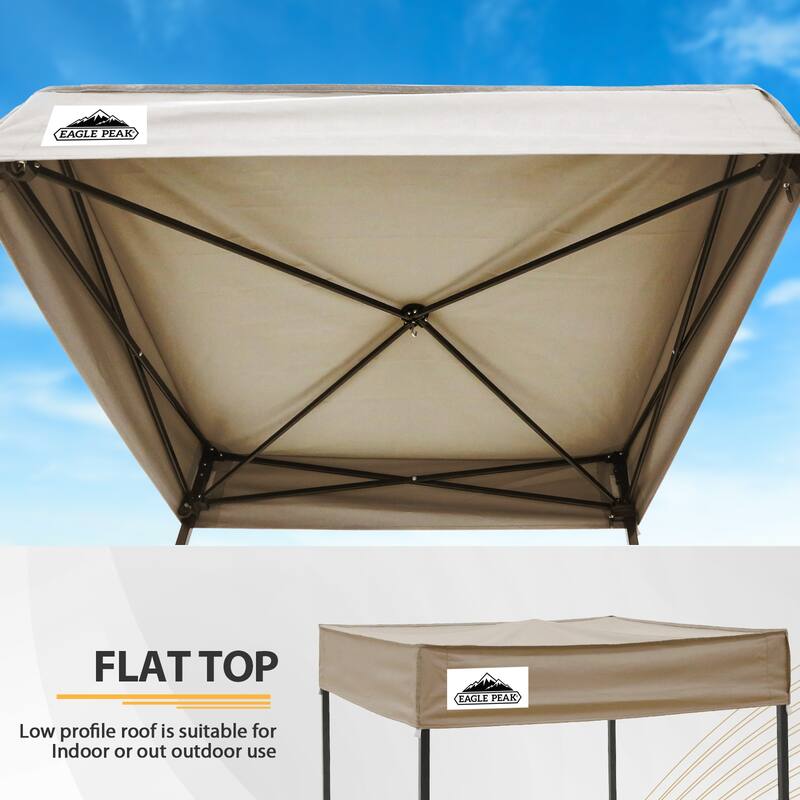 EAGLE PEAK Flex Compact 4x4 Pop-up Canopy Changing Room, Portable Privacy Dressing Room