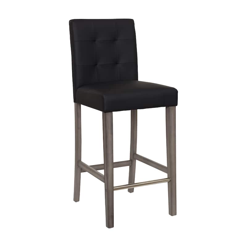 Leila Upholstered 31" Bar Height Barstool