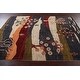preview thumbnail 14 of 18, Contemporary Gabbeh Persian Wool Area Rug Hand-knotted Bedroom Carpet - 6'8" x 9'6"
