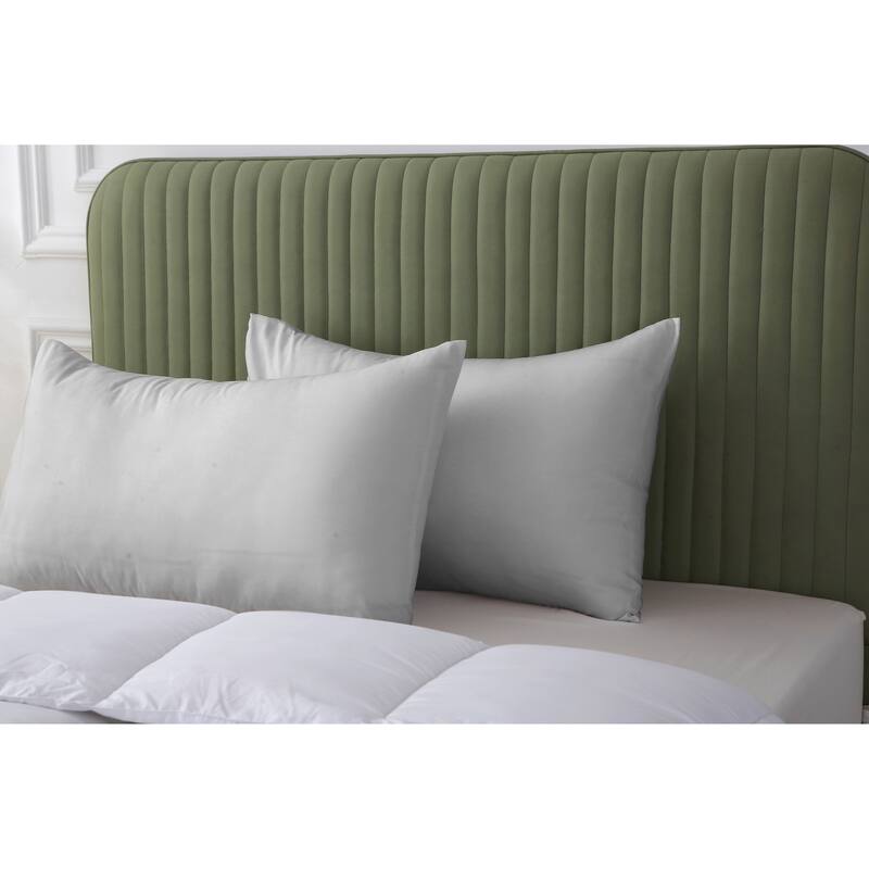 Better Style Home Microfiber Pillowcase Pair - Standard - Gray