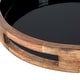 preview thumbnail 28 of 27, Kate and Laurel Ehrens Round Decorative Wood Tray