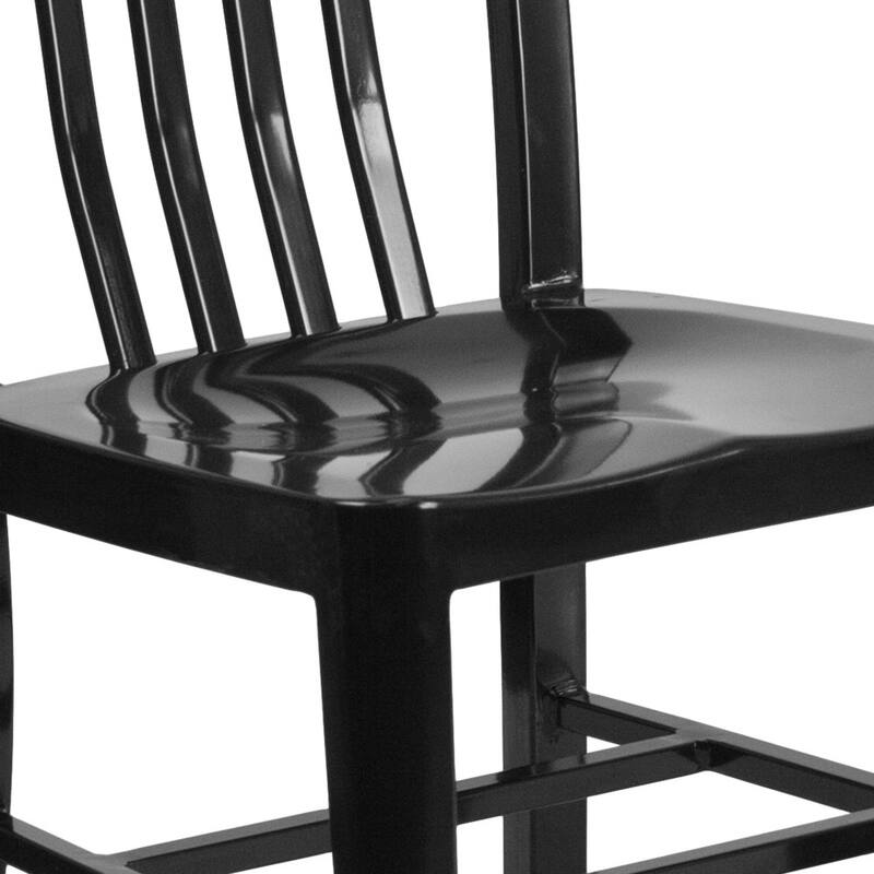 2 Pack Metal Indoor-Outdoor Chair