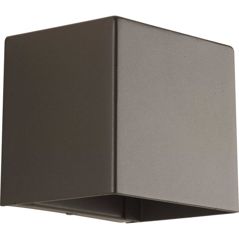 Progress Lighting Cornice 6" Wide LED Outdoor Wall Sconce - Antique Bronze