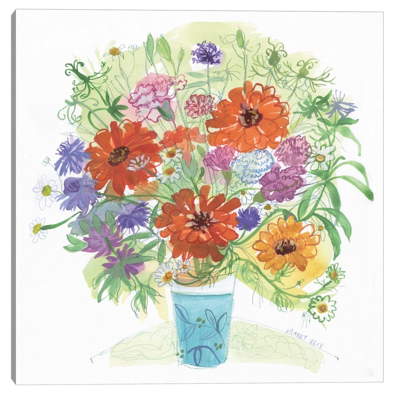 Kate's End of Summer by Maret Hensick Canvas Art Print