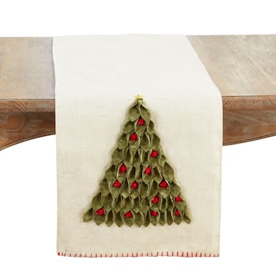 Christmas Tree Table Runner - 16"x72"