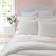 preview thumbnail 7 of 8, Laura Ashley Solid Faux Fur Ivory Duvet Cover Set