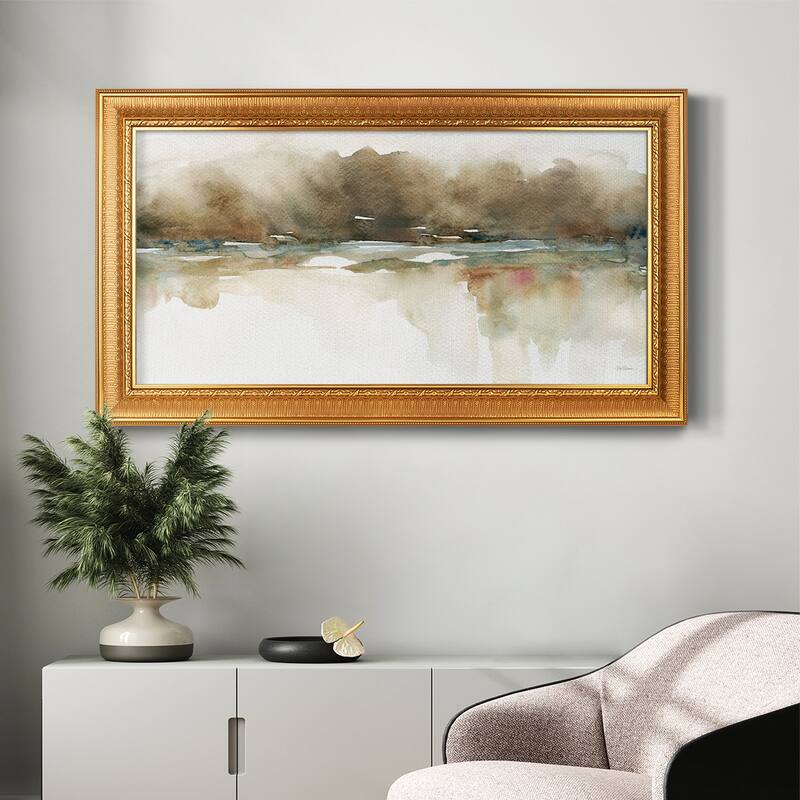 Softer Reflections Premium Framed Canvas- Ready to Hang