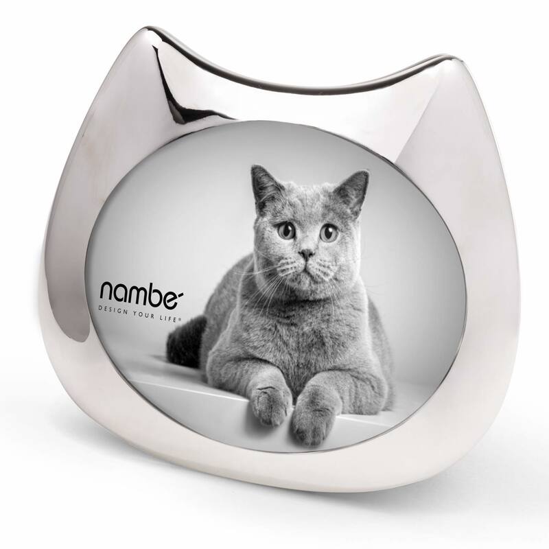 Nambe Cat Picture Frame