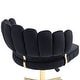 preview thumbnail 99 of 118, Velvet Home Office Desk Chair, Height Adjustable Task Chair, Armless Single Chair with Wheels, 360° Swivel Vanity Chair - N/A