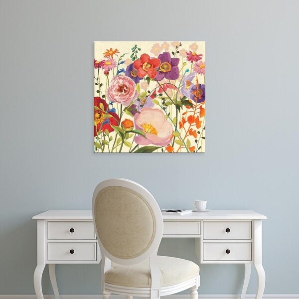 Easy Art Prints Shirley Novak's 'Couleur Printemps II' Premium Canvas Art