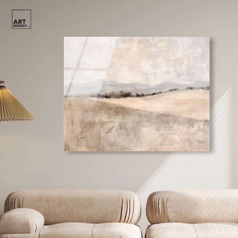 Distant Hills II Acrylic by Art Remedy, Ready to Hang
