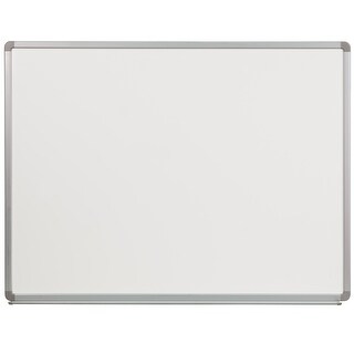 5' W x 3' H Porcelain Magnetic Marker Board