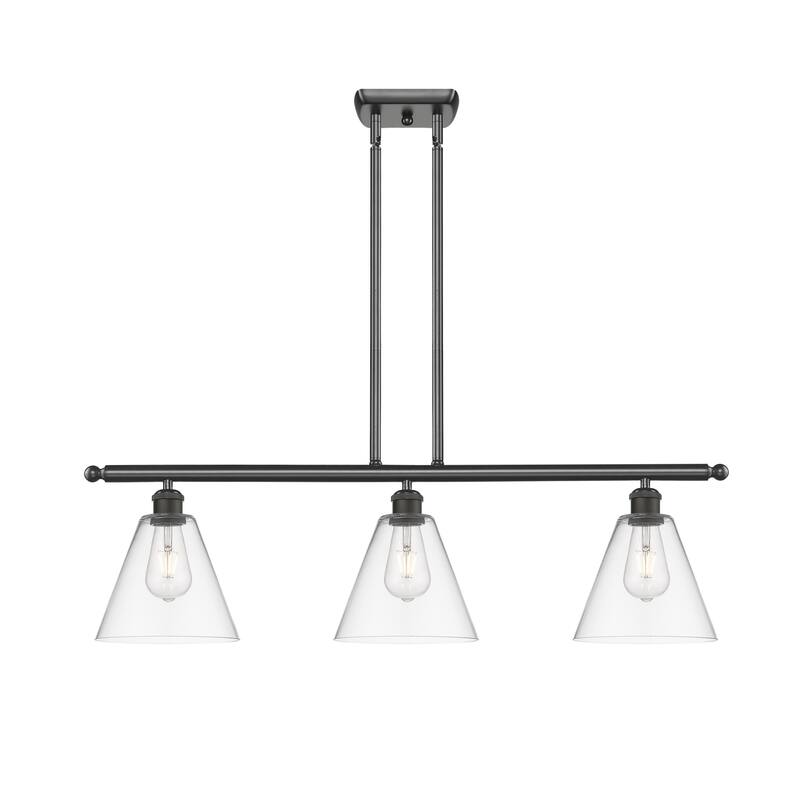 Innovations Lighting 516-3I-11-36 Berkshire Linear Berkshire 3 Light - Oil Rubbed Bronze / Clear