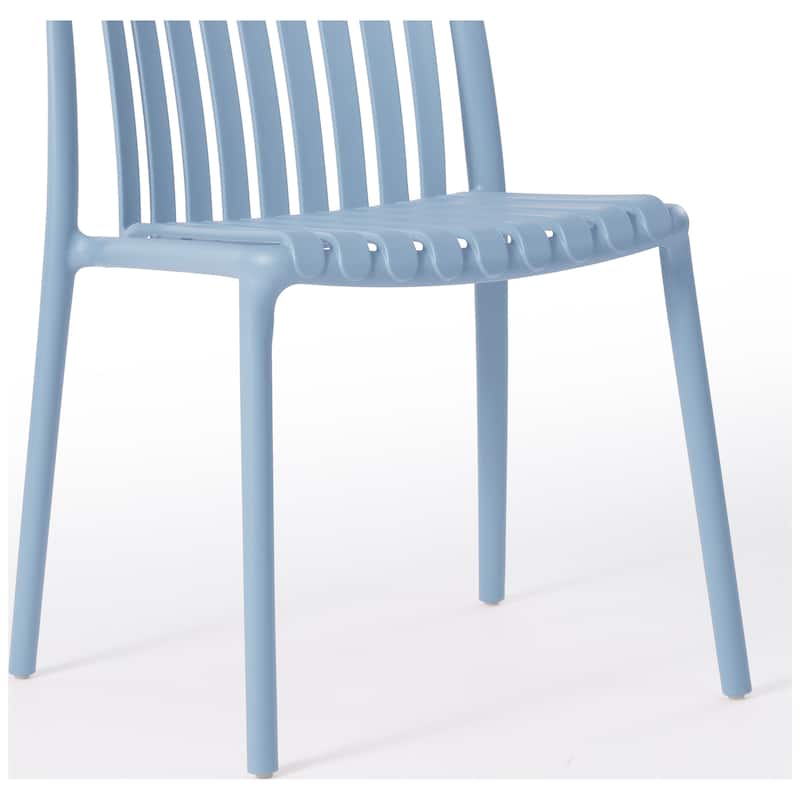 Frond and Form Outdoor Stacking Dining Side Chair (Set of 2)