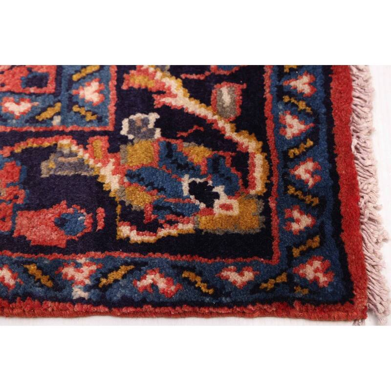 ECARPETGALLERY Hand-knotted Anadol Light Red Wool Rug - 3'1 x 10'10