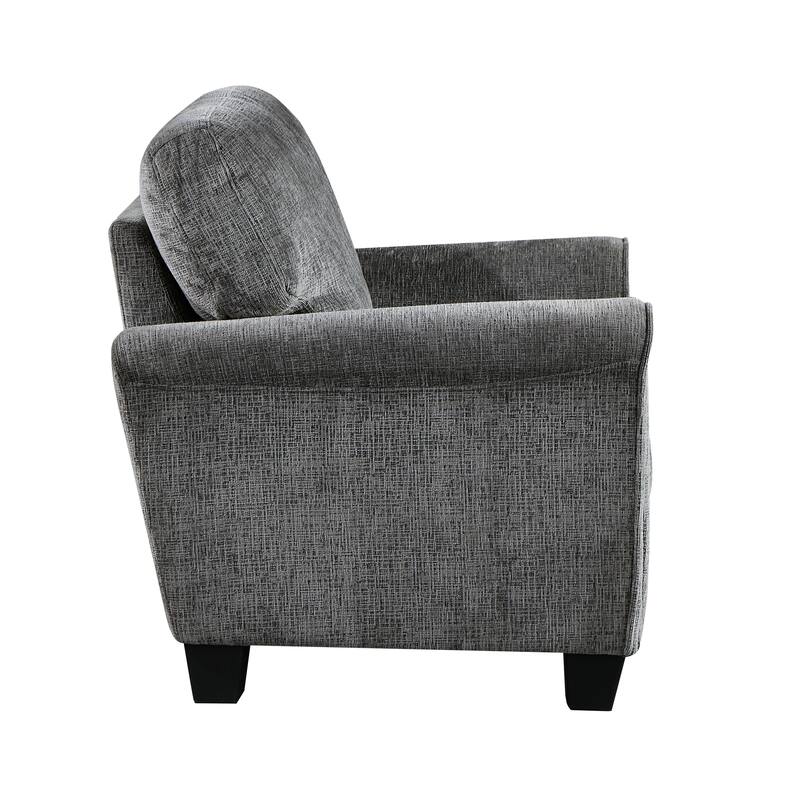 Ravenna 40" Modern & Contemporary Chenille Fabric Living Room Chair