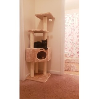 Shop Armarkat Cat Tree Pet Furniture Condo Overstock 4413792