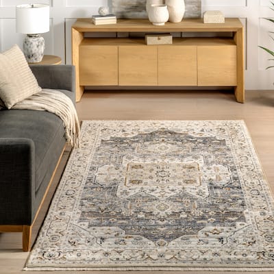 Nuloom Ariel Persian Medallion Area Rug