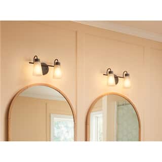 Kichler Lighting Erma 13.5 in. 2-Light Traditional Bathroom Vanity Light