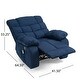 preview thumbnail 29 of 34, Blackshear Indoor Pillow Tufted Massage Recliner by Christopher Knight Home