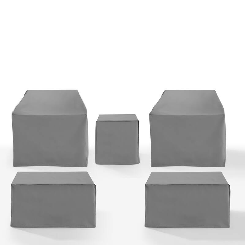 Crosley 5Pc Outdoor Furniture Cover Set