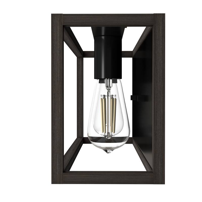 Hunter Squire Manor 2-Light Vanity Wall Light, Modern Farmhouse, Transitional - Damp Rated!