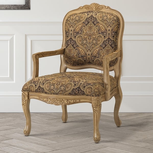 Shop Gracewood Hollow Auxier French Provincial Accent Chair On Sale Overstock 20461330