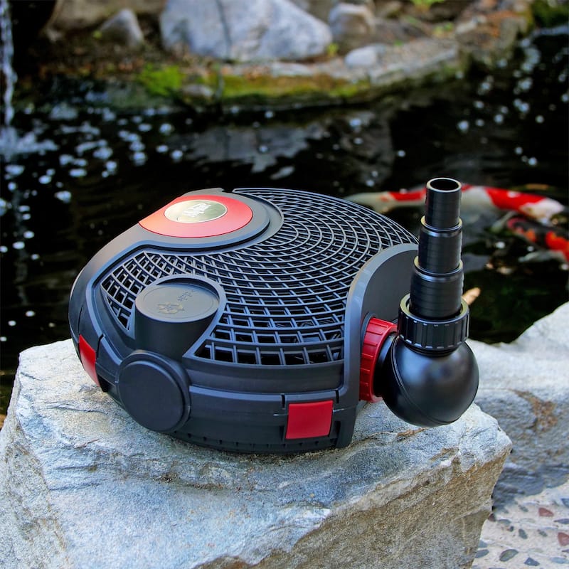 Alpine Corporation Eco-Sphere® Energy-Saving Pond Pump with Controller and 33-ft. Cord