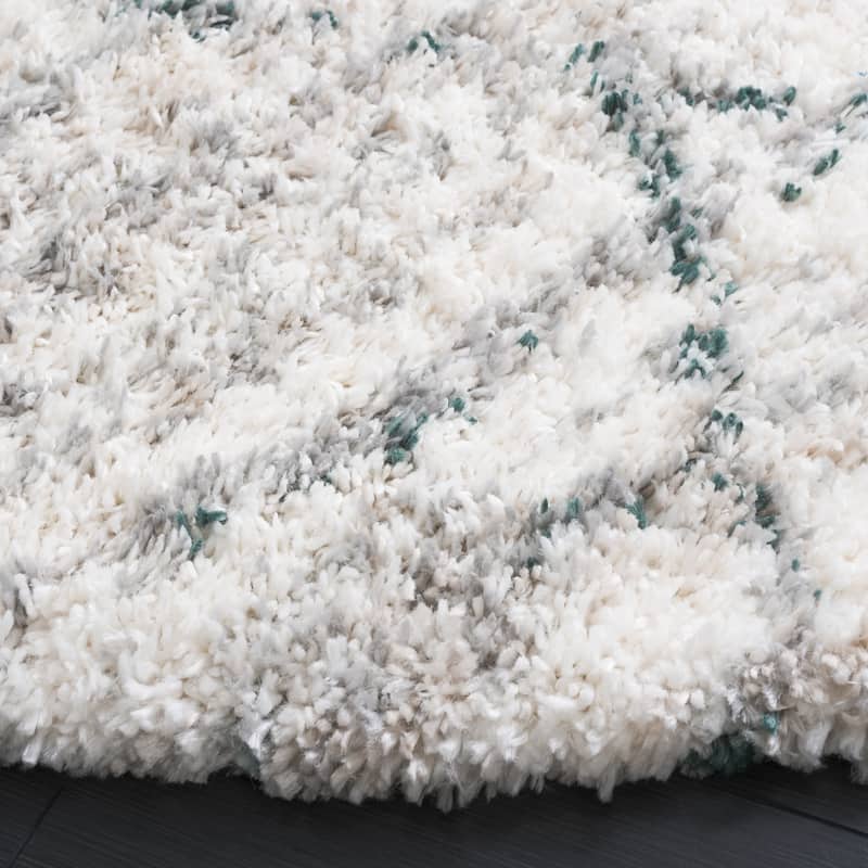 SAFAVIEH Fontana Shag Marye Modern Trellis 2-inch Thick Rug