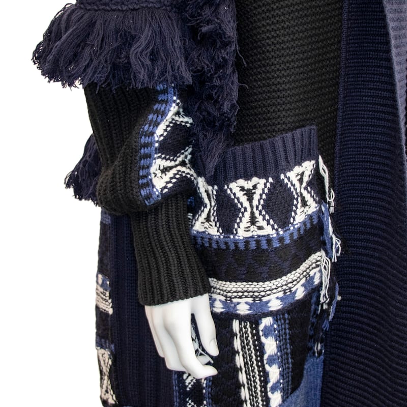 Burberry Oversized Tassel Cardigan