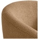 preview thumbnail 17 of 71, Bayville Sherpa Polyester Upholstered Barrel Chair - Faux Shearling