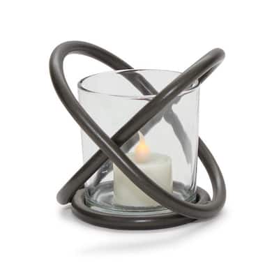 Modern Votive Holder (Set of 2) - 4.25 x 4.25 x 4 - 4.25 x 4.25 x 4