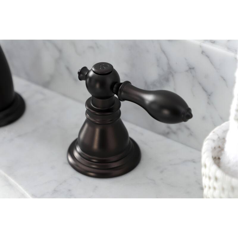 Kingston Brass American Classic Deck Mount Widespread Bathroom Faucet