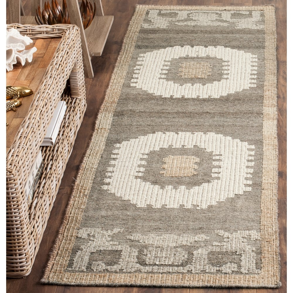 SAFAVIEH Hand-knotted Kenya Vaimi Southwestern Tribal Wool Rug