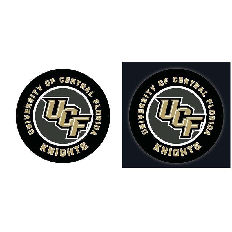University of Central Florida LED Lighted Sign - Clear