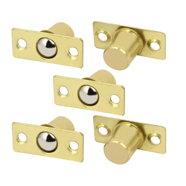 Door Cabinet Closet Br Cylindrical Spring Ball Catch 12 5mm Door Cabinet Closet Br Cylindrical Spring Ball Catch 12 5mm Dia 5pcs
