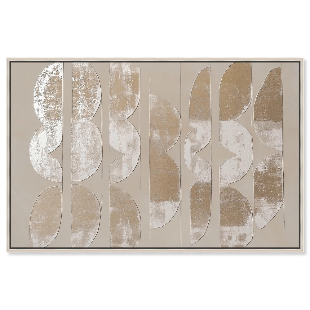 Columnar Shapes II Canvas by Art Remedy