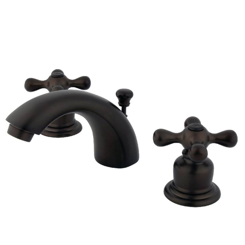 Victorian Mini-Widespread Bathroom Faucet - Oil Rubbed Bronze
