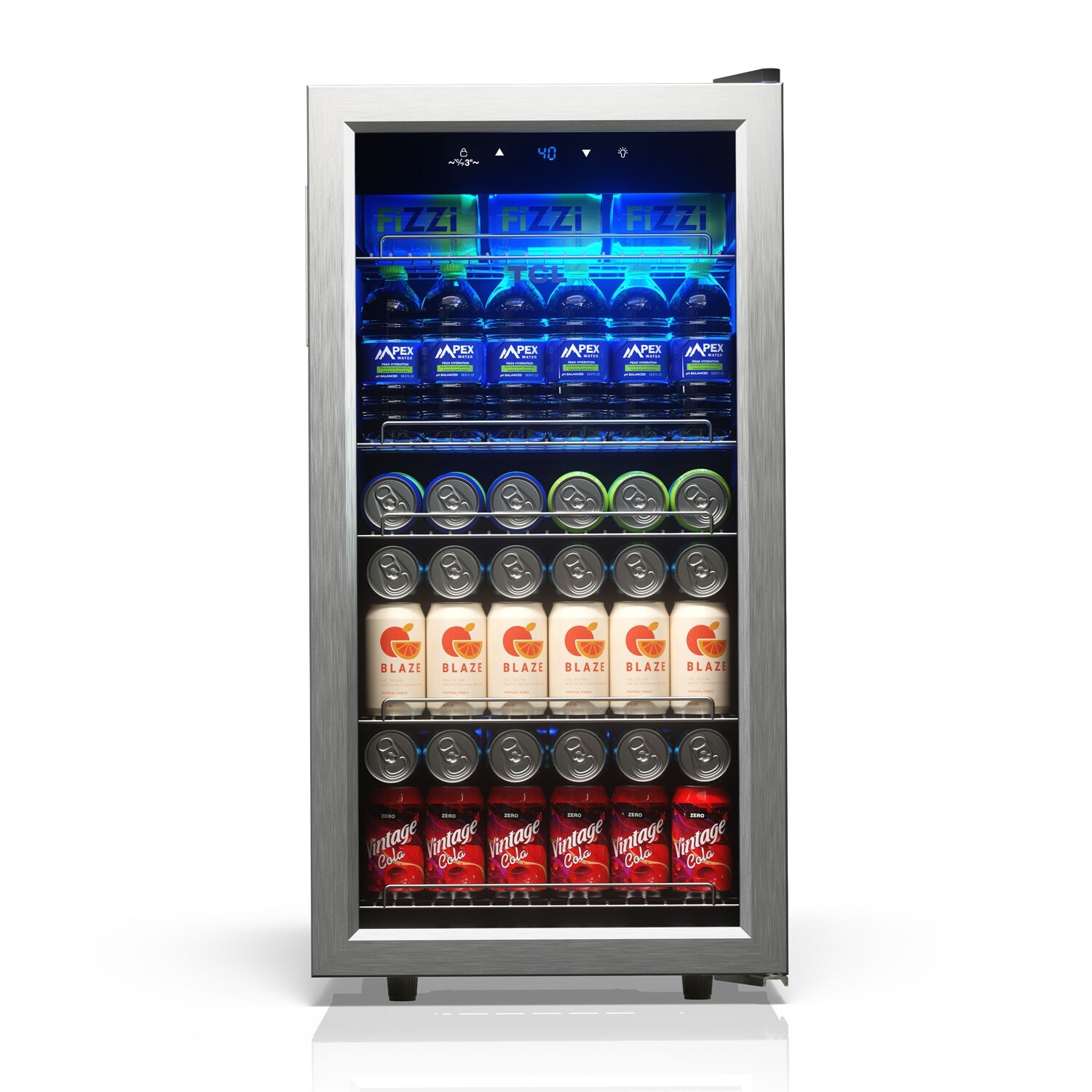 TCL 121-Can 3.0 Cu. Ft. Freestanding Beverage Cooler with Digital