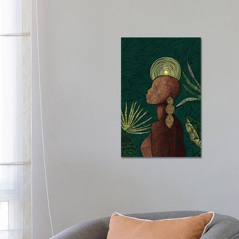 iCanvas "Vea (Teal)" by Bria Nicole Canvas Print - 26x18x1.5