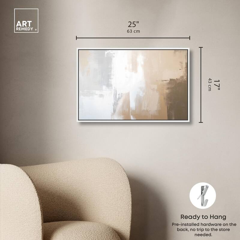 Solace in Softness I Canvas by Art Remedy