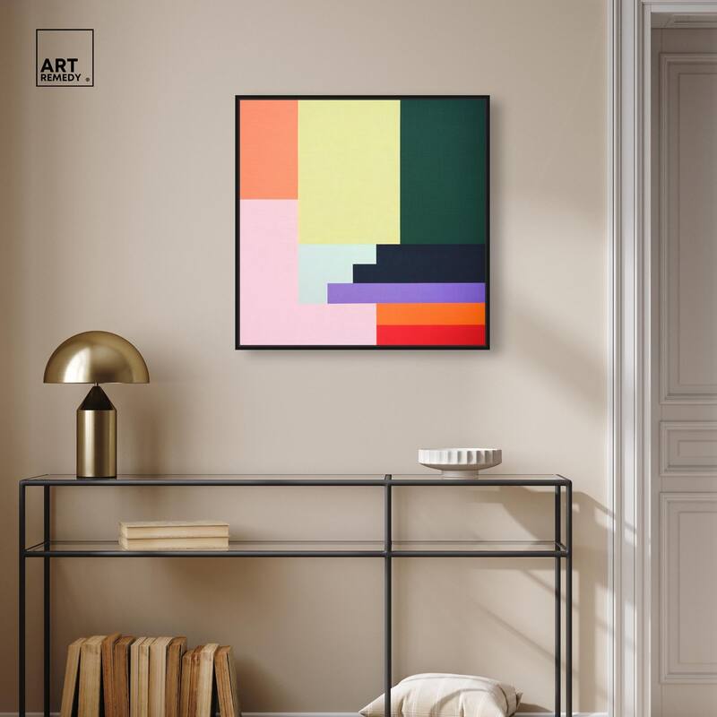 Rectilinear Rhapsody II Canvas by Art Remedy