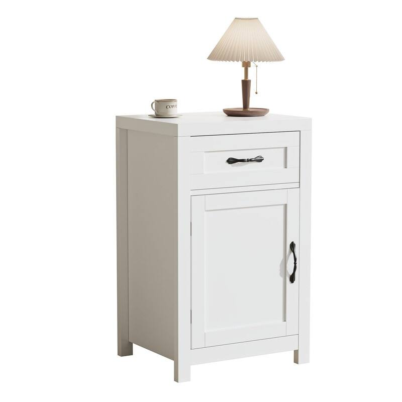Farmhouse Night Stand with Barn Door