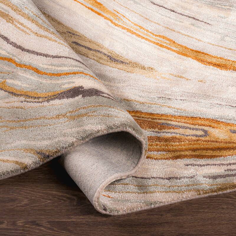 Artistic Weavers Communite Modern Wool/Viscose Hand-Tufted Area Rug