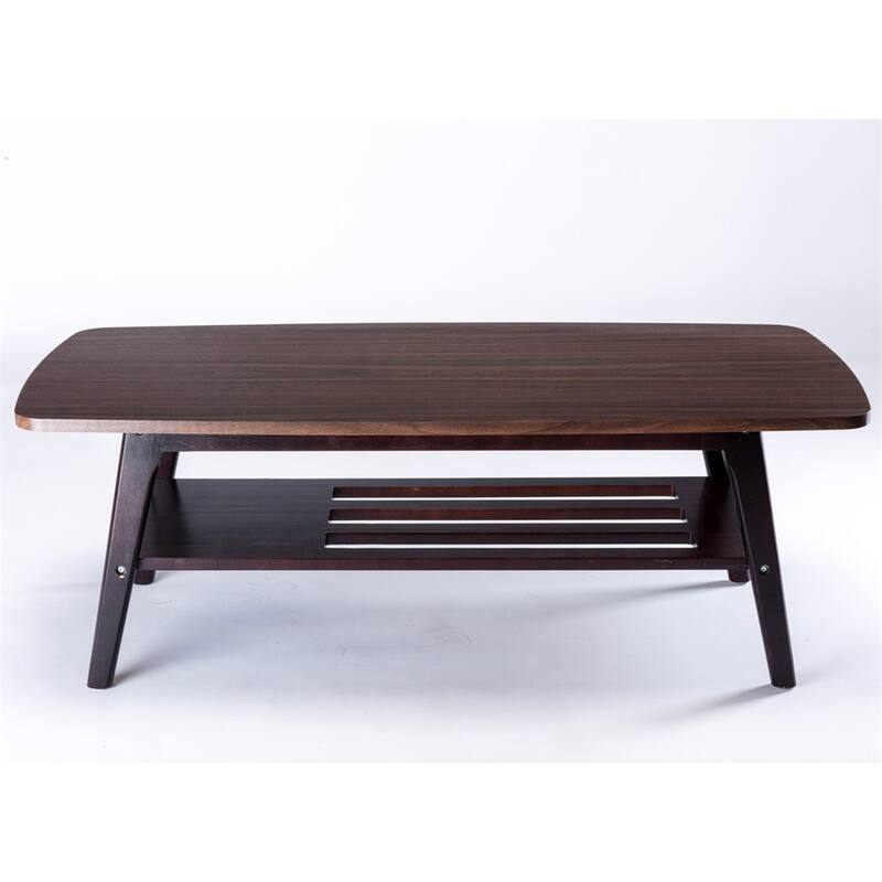 Espresso Coffee Table Loveseat and 2 Chair Set