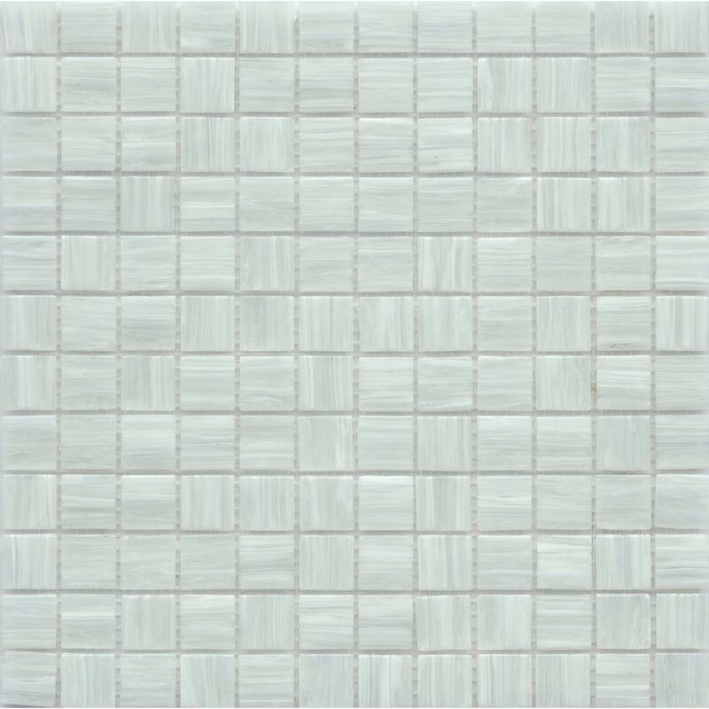 Emser Tile W87SWIR1212MO1P Swirl - 12" x 12" Square Wall Mosaic Tile - - Pearl