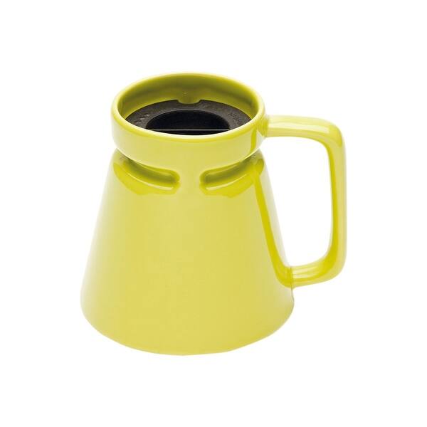 Kiwi Green Travel Coffee Mug 18 Ounce By Hotjo